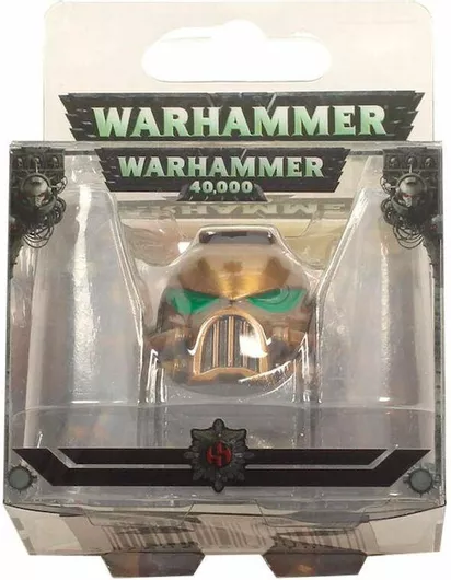 Μπρελόκ Semic Space Marine Mkvii Helmet Μεταλλικό Χρυσό