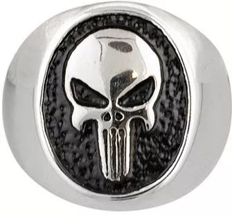 Albainox Δαχτυλίδι Skull Ring Size O19 09982-19