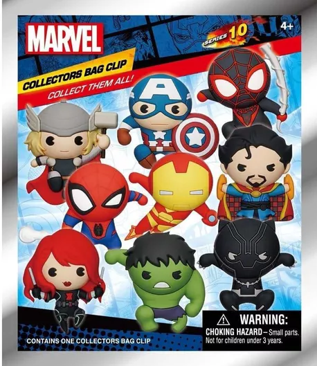 Μπρελόκ Marvel Classics Bag Clip Τυχαίο Περιεχόμενο