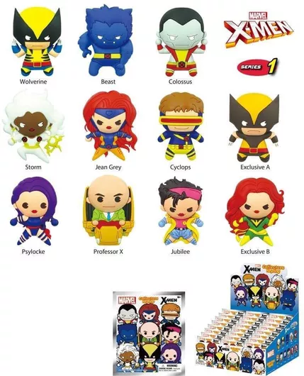 Μπρελόκ Marvel X-men Bag Clip Τυχαίο Περιεχόμενο