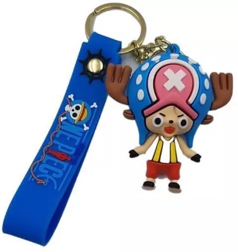 Μπρελόκ 3d Σιλικόνης One Piece - Tonytony Chopper 8 Εκ.