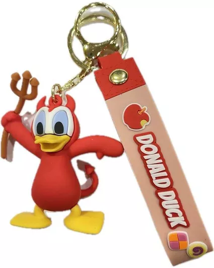 Μπρελόκ Καοτσούκ Donald Duck Diobolo Κόκκινο