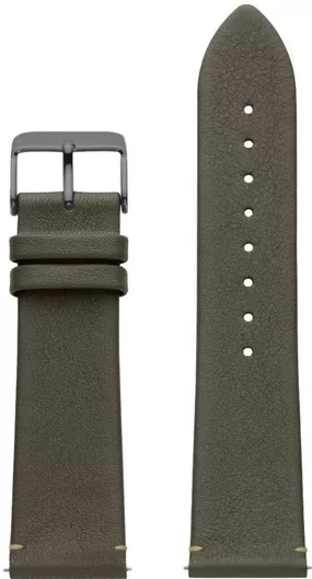 Λουράκι Ρολογιού WATX & CO Δερμάτινο 44mm Γκρι