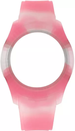 Λουράκι Ρολογιού WATX & CO Καουτσούκ 43mm Ροζ