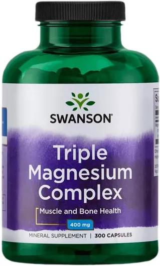 Swanson Magnesium Complex 400mg 300 Κάψουλες