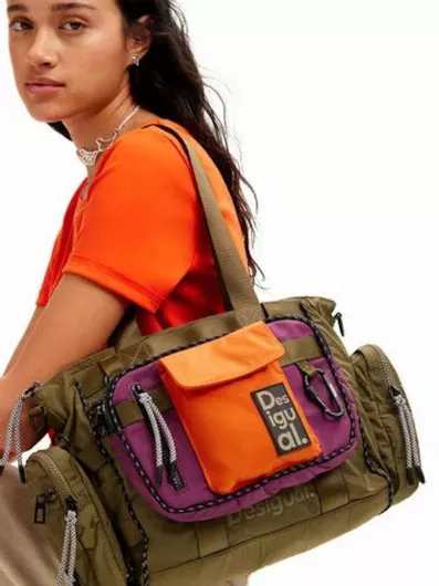 Γυναικεία Τσάντα Desigual Originale Bohol 24SAXY16 Πολυμορφική Πολύχρωμο