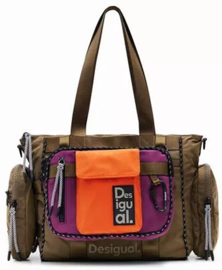 Γυναικεία Τσάντα Desigual Originale Bohol 24SAXY16 Πολυμορφική Πολύχρωμο