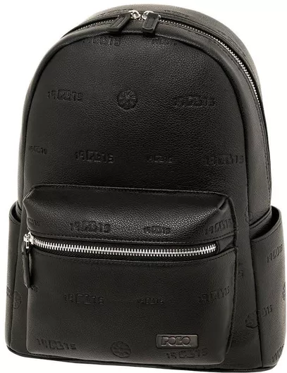 Γυναικεία Τσάντα Πλάτης Polo Μαύρη