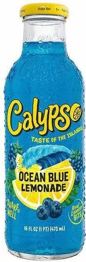 Αναψυκτικό Calypso Taste of the Islands Φιάλη Λεμονάδα Ocean Blue με Ανθρακικό 473ml