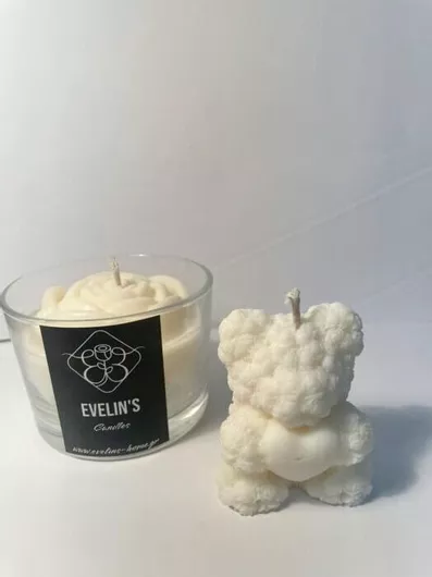 Αρωματικό Κερί Σόγιας με Άρωμα Τριαντάφυλλο 40gr