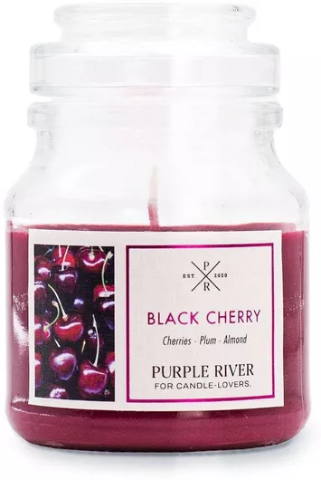 Αρωματικό Κερί Σόγιας με Άρωμα Κεράσι 113gr Purple River