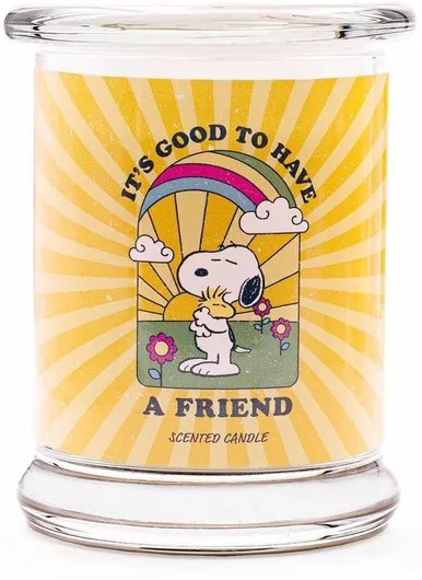Αρωματικό Κερί Peanuts Snoopy and Woodstock A Friend σε Βάζο 250gr