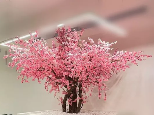 Τεχνητό Φυτό Εξωτερικού Χώρου Κερασιά 150cm Ροζ