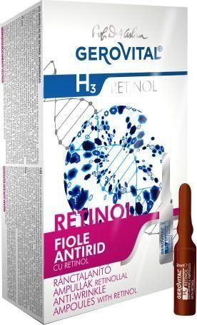Gerovital H3 Αντιγηραντικό Serum Προσώπου με Ρετινόλη 10x2ml