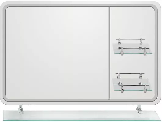 Shelfino Καθρεφτης 80*60h Με Εταζερες 15-0801