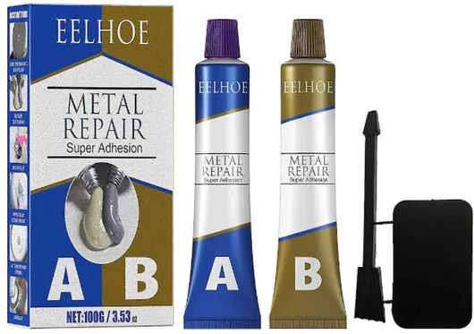 Κόλλα Μετάλλων Εποξική Πάστα 2 Συστατικών 50ml 106607