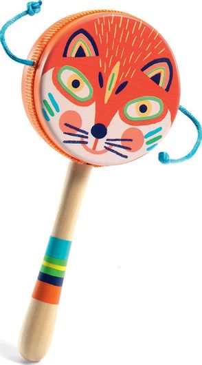 Τύμπανο Djeco Ξύλινο για 3+ Ετών