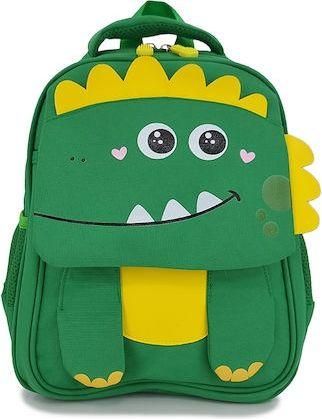 Παιδικό Σακίδιο Πλάτης Playbags Collection KD00349 Δεινοσαυράκι Πράσινο