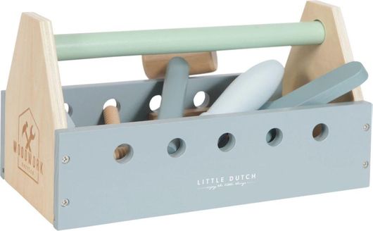 Παιχνίδι Ρόλων Little Dutch Παιδικά Εργαλεία από Ξύλο για 3+ Ετών 13cm 20τμχ