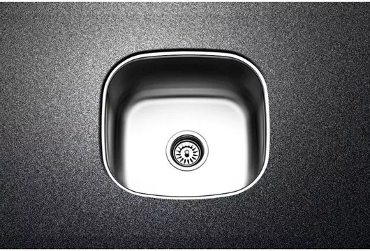 Νεροχύτης Apell Υποκαθήμενος Inox Σατινέ Μ42.5xΠ40cm Ασημί