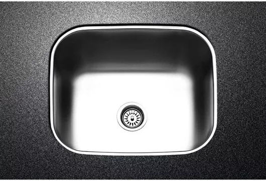 Νεροχύτης Apell Υποκαθήμενος Inox Σατινέ Μ52.5xΠ42.5cm Ασημί