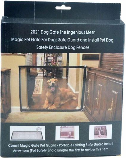 Δίχτυ Περιορισμού Σκύλου 180x75cm Μαύρο