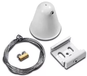 Adeleq Ανάρτηση Τοποθέτησης για Φωτιστικά Λευκή 23-200