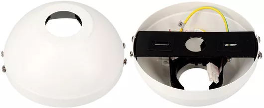 EDM Grupo Ροζέτα Οροφής για Φωτιστικά από Αλουμίνιο Λευκή S7901975