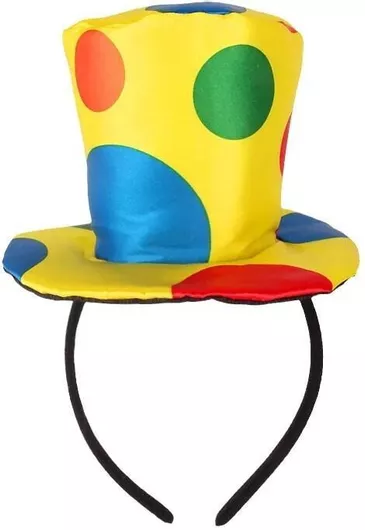 Polkadot Αποκριάτικη Στέκα Πουά Καπέλο