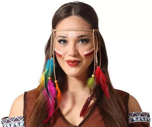 Αποκριάτικο Αξεσουάρ Πολύχρωμο με Θέμα Εθνικότητες