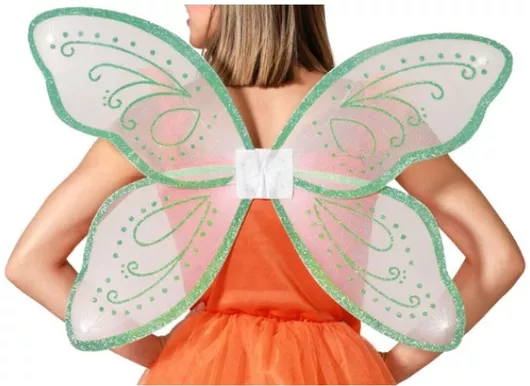 Αποκριάτικα Φτερά Πλάτης Πράσινα