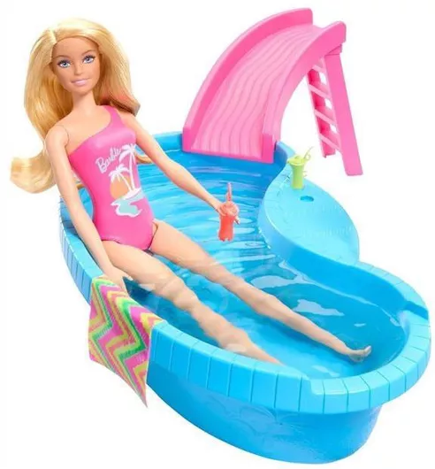 Barbie Εξωτική Πισίνα για 3+ Ετών