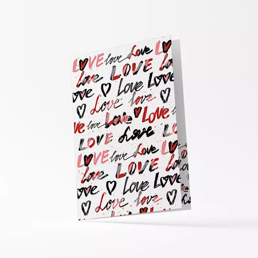 Ευχετήριες Κάρτες Αγίου Βαλεντίνου 5τμχ