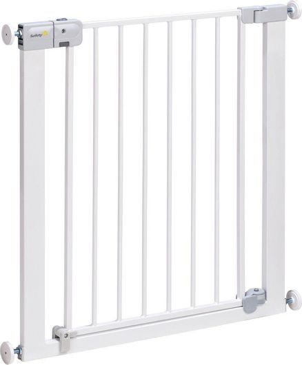 Safety 1st Auto Close Πτυσσόμενη Προστατευτική Πόρτα από Μέταλλο Λευκό 73-80x73cm