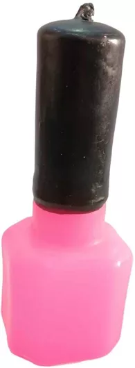 Πασχαλινή Λαμπάδα Χειροποιητη Χιουμοριστικη Αστεια Γυναικειο Μανο Ροζ Lab1084