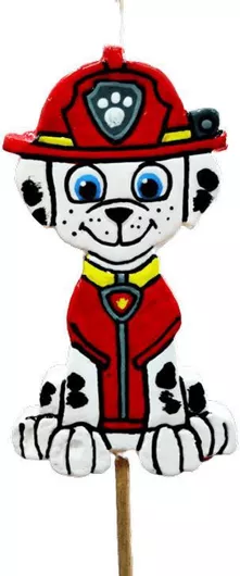 Πασχαλινή Λαμπάδα Χειροποίητη Σκυλάκι 19cm.