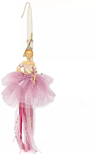 Λαμπάδα Πριγκίπισσα Τούλια 23174 Λιλά Bookstop