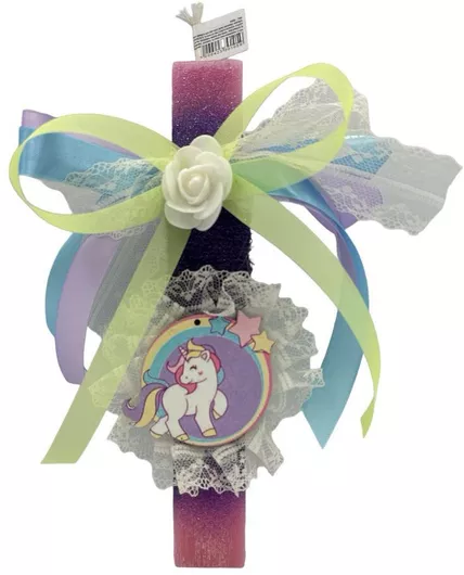 Λαμπαδα Μωβ Μονοκερος