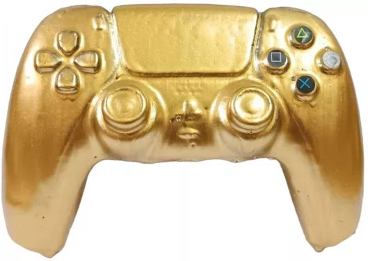 Πασχαλινή Λαμπάδα playps5gold Χρυσή 16cm. Πλακέ