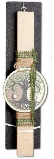 ΛΑΜΠΑΔΑ ΜΠΕΖ 32*3,5*1,5εκ ΜΕ ΞΥΛΙΝΗ ΜΑΥΡΗ ΠΛΑΤΗ