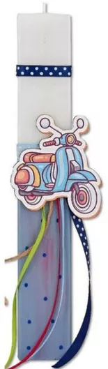 ΛΑΜΠΑΔΑ ΔΙΧΡΩΜΗ 29,5*4,5*1,5εκ ΜΕ ΞΥΛΙΝΟ ΜΗΧΑΝΑΚΙ