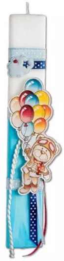 ΛΑΜΠΑΔΑ ΔΙΧΡΩΜΗ 29,5*4,5*1,5εκ ΜΕ PLEXIGLASS ΑΡΚΟΥΔΟΣ ΜΕ ΜΠΑΛΟΝΙΑ