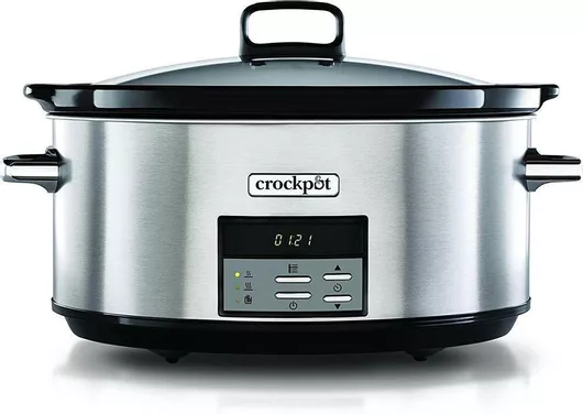 Ηλεκτρική Γάστρα Crock-Pot 350W  7.5lt Ασημί