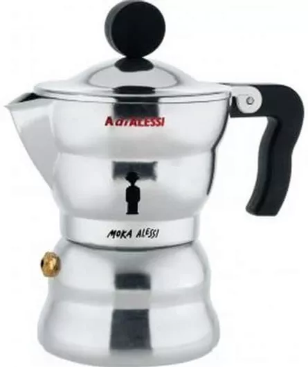 Μπρίκι Espresso Alessi Moka 6cups Καφέ