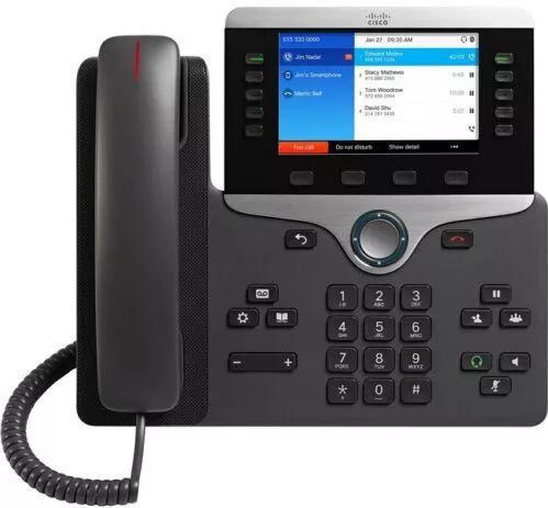 Τηλέφωνο IP Cisco 8851-3PCC Ενσύρματο Μαύρο