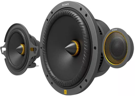 Σετ Ηχεία Αυτοκινήτου Sony Cm 6 ½ Mobile Διαιρούμενα 6.5" με 90W RMS 3 Δρόμων