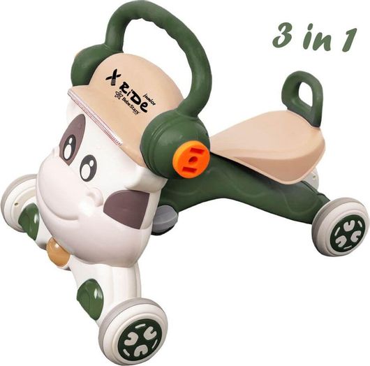 Περπατούρα Bebe Stars X-Ride Ζωάκι Ride On για 6+ Μηνών Πράσινο
