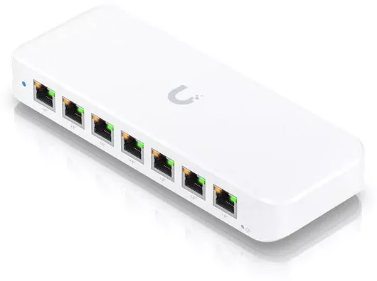 Switch Ubiquiti Ultra 210W Unmanaged L2 PoE με 8 Θύρες Gigabit 1Gbps Ethernet