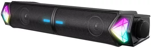 Ηχείο Υπολογιστή Onikuma L1 με RGB Φωτισμό & Bluetooth Ισχύος 5W  Μαύρο Χρώμα