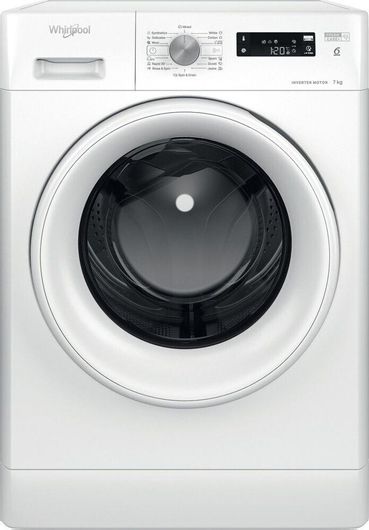 Πλυντήριο Ρούχων Whirlpool FFS 7458 W EE 7kg 1351 Στροφών